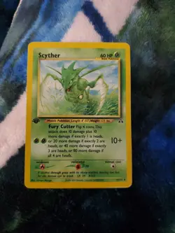 Pokemon TCG Scyther Neo Discovery 46 Regular 1st Edition Uncommon - Image 2