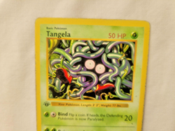 Pokemon 1999 Shadowless Base Set 1st Edition!! Tangela 066/102 (MP) Regular - Image 4