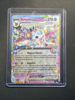 Sylveon ex 086/191 Pokemon Surging Sparks Scarlet & Violet Double Rare Holo - Image 1