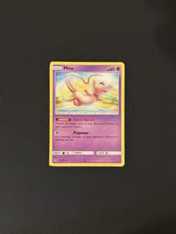 Mew 76/214 2019 Pokemon TCG Sun & Moon Deck Exclusive Non Holo Rare - NM - Image 1