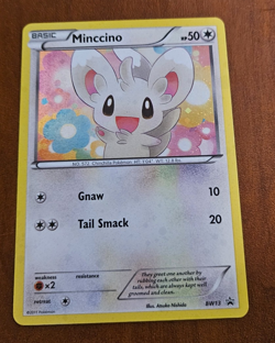 Pokemon TCG Minccino Black & White BW13 Holo Promo Promo - Image 1
