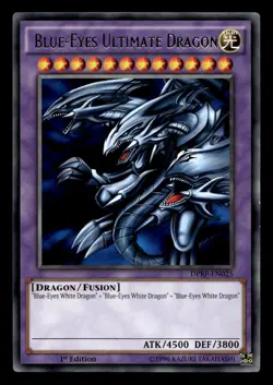 Blue-Eyes Ultimate Dragon DPRP-EN025 Rare Ultimate Edition Yu-Gi-Oh NM - Image 1