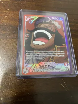 Gol.D.Roger (003) (Alternate Art) OP13-003 Carrying On His Will Foil RARE SSP - Image 1