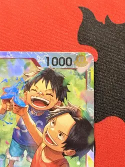 One Piece OP13-007 Ace & Sabo & Luffy SR OP13 Carrying On His Will Eng NM #1 - Image 4