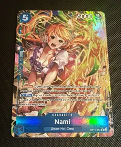 One Piece English- Nami OP11-054 Alt Art NM+ - Image 1