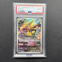 PSA 10 Pikachu AR 173/165 151 SV2a Pokemon Card - Pokemon Card JP 2023 GEM MINT - Image 1
