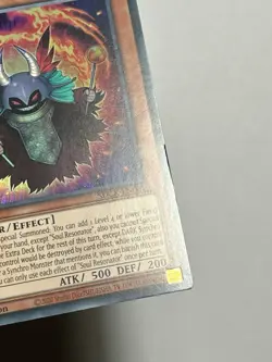 Soul Resonator SDCK-EN001 (LP) Ultra Rare 1st Edition YuGiOh! TCG Card - Image 3