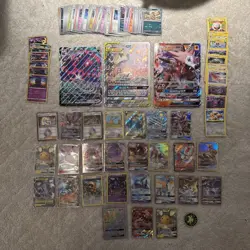 Pokemon card lot! GX Full Arts +More! Tag Team Binder Lot Free Shipping Pokemon - Image 1