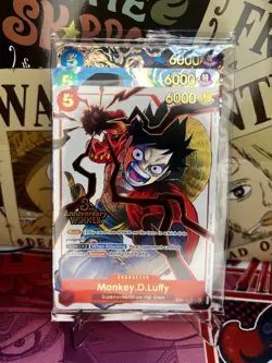 3rd Anniversary One Piece 3 Brothers Winner Set Promo Card English SEALED OPTCG - Image 1