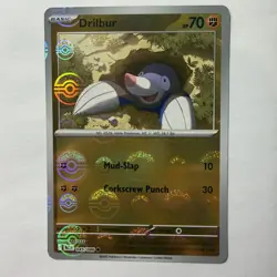 Drilbur (Poke Ball Pattern) SV: Black Bolt 045/086 NM English Pokemon Card - Image 1