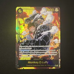 OP10-118 Monkey.D.Luffy SEC Alt Art One Piece TCG English Card - MINT - Image 1