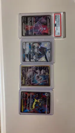 Team Rocket's Mewtwo ex 231/182 : Destined Rivals Holo PSA 9 and 3 Special Cards - Image 1