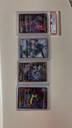 Team Rocket's Mewtwo ex 231/182 : Destined Rivals Holo PSA 9 and 3 Special Cards - Image 2