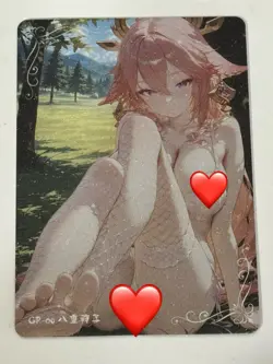 YAE MIKO GP GP-06 FEET Reluctant Goddess Story Collectible Card - Image 1