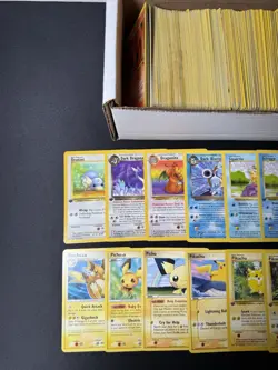 Huge Collection Bulk Lot of 600+ Pokemon Cards Mixed WOTC-XY Vintage HP-DAMAGED - Image 2