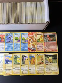Huge Collection Bulk Lot of 600+ Pokemon Cards Mixed WOTC-XY Vintage HP-DAMAGED - Image 3