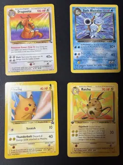 Huge Collection Bulk Lot of 600+ Pokemon Cards Mixed WOTC-XY Vintage HP-DAMAGED - Image 4