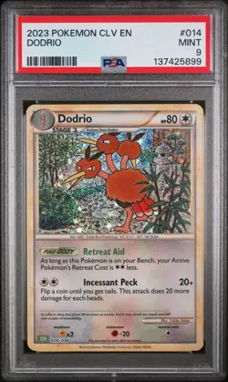 2023 POKEMON CLV-TRADING CARD GAME CLASSIC VENUSAUR & LUGIA EX DECK DODRIO PSA 9 - Image 1