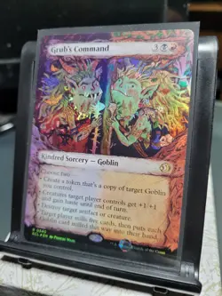 Lorwyn Eclipsed Grub's Command 0340, NM, Showcase, Foil, Pack Fresh, Ships Quick - Image 2