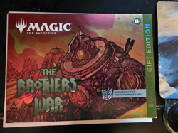 MTG Magic The Brothers War Gift Edition Bundle Sealed ENGLISH FREE PRIORITY SHIP 195166151540 - Image 1