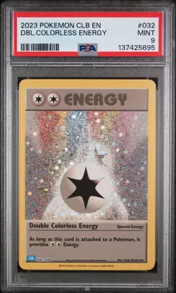 2023 POKEMON CLASSIC BLASTOISE & SUICUNE EX DECK DOUBLE COLORLESS ENERGY PSA 9 - Image 1