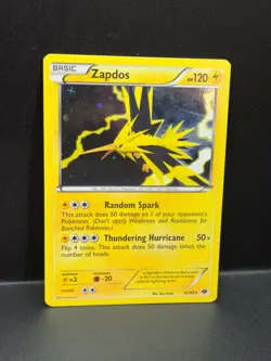Pokemon TCG Zapdos 41/99 Reverse Holo Rare BW Next Destinies 2012 - Image 3