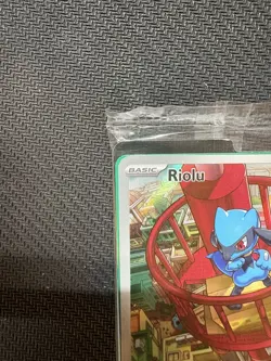Pokemon TCG Riolu 010 ETB Promo Mega Evolutions SEALED Black Star Promo - Image 5