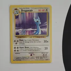 Pokemon TCG Dragonair 18/102 Base Set Rare Stage 1 1999 - Image 1