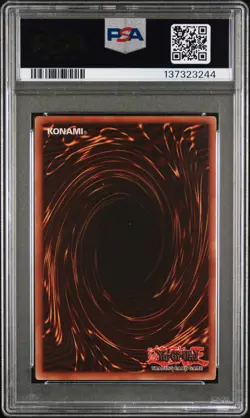 2002 YU-GI-OH! STARTER DECK: YUGI 1ST EDITION #006 DARK MAGICIAN PSA 6 - Image 2