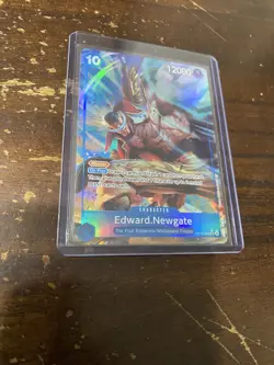 Edward Newgate (Alt Art) OP13-042 SR Carrying on His Will - ONE PIECE ENGLISH - Image 1