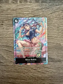 Nico Robin OP12-087 Alt Art One Piece TCG Legacy of the Master English Near-Mint - Image 1