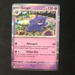 Pokemon Gengar 094/165 SV: Scarlet & Violet 151 NM card Holo - Image 1