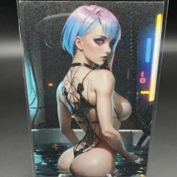 Lucy Cyberpunk Anime Waifu Card Doujin ACG Goddess - Image 1