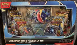 Pokemon Trading Card Game Greninja ex and Kingdra ex Special Collection Box - Image 1