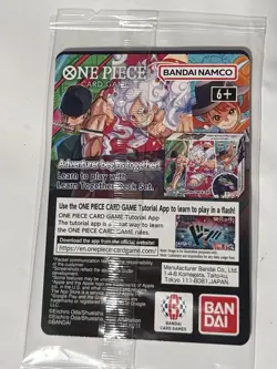 Limited Edition One Piece Monkey.D.Luffy US Voyage Sealed Card - Image 2