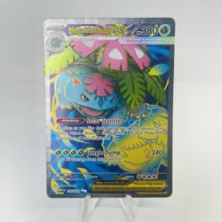 Pokemon TCG Mega Venusaur EX 155/132 Mega Evolution English Card, NM Ultra Rare - Image 1