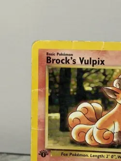 [LP+/NM] 2000 Pokemon Gym Heroes Brock's Vulpix 1st Edition #73/132 MP - Image 2