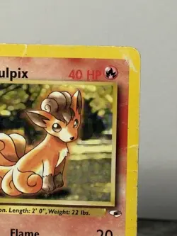 [LP+/NM] 2000 Pokemon Gym Heroes Brock's Vulpix 1st Edition #73/132 MP - Image 3