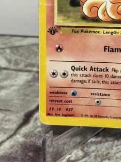 [LP+/NM] 2000 Pokemon Gym Heroes Brock's Vulpix 1st Edition #73/132 MP - Image 5