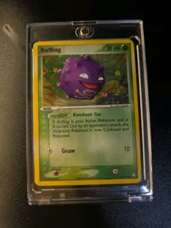 Pokemon Koffing 61/109 Reverse Holo Stamped ex Team Rocket Returns 2004 LP - Image 1