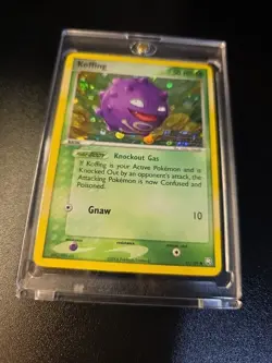 Pokemon Koffing 61/109 Reverse Holo Stamped ex Team Rocket Returns 2004 LP - Image 4