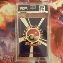 1998 Pokemon Japanese Gym Heroes Rocket’s Scyther Holo PSA 9 Vintage #123 - Image 3