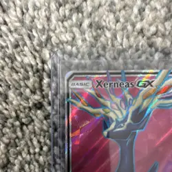TCG Xerneas GX Full Art Ultra Rare Holo Card 126/131 English 2018- MINT RARE - Image 3
