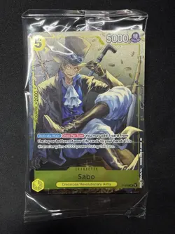 Sabo (Tin Pack Set Vol. 2) P-073 One Piece Promotion Cards Foil (*Sealed*) - Image 1