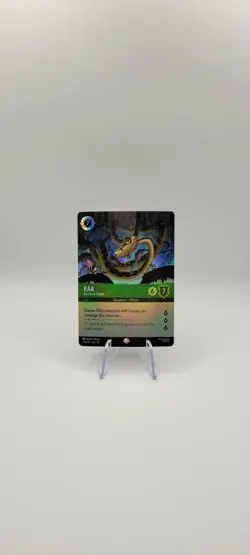 Disney Lorcana TCG: Kaa - Secretive Snake - 212/204 FOIL Epic Card NM - Image 2