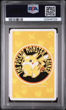 1998 POKEMON YELLOW VERSION PLAYING CARDS 4 OF HEARTS #144A ARTICUNO PSA 9 - Image 2