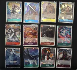 One Piece Card Collection of 195 Cards Mixed Lot W Foils - Image 2