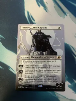 Tezzeret, Cruel Captain (Borderless) Edge of Eternities Regular Card, MTG NM - Image 1