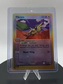Pokemon TCG Vibrava EX Dragon 46/97 Reverse Holo Vintage Pokemon Card SEE PHOTOS - Image 3