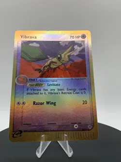 Pokemon TCG Vibrava EX Dragon 46/97 Reverse Holo Vintage Pokemon Card SEE PHOTOS - Image 5